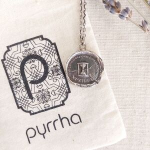 Pyrrha Sterling Silver Seize the Moment Talisman Necklace